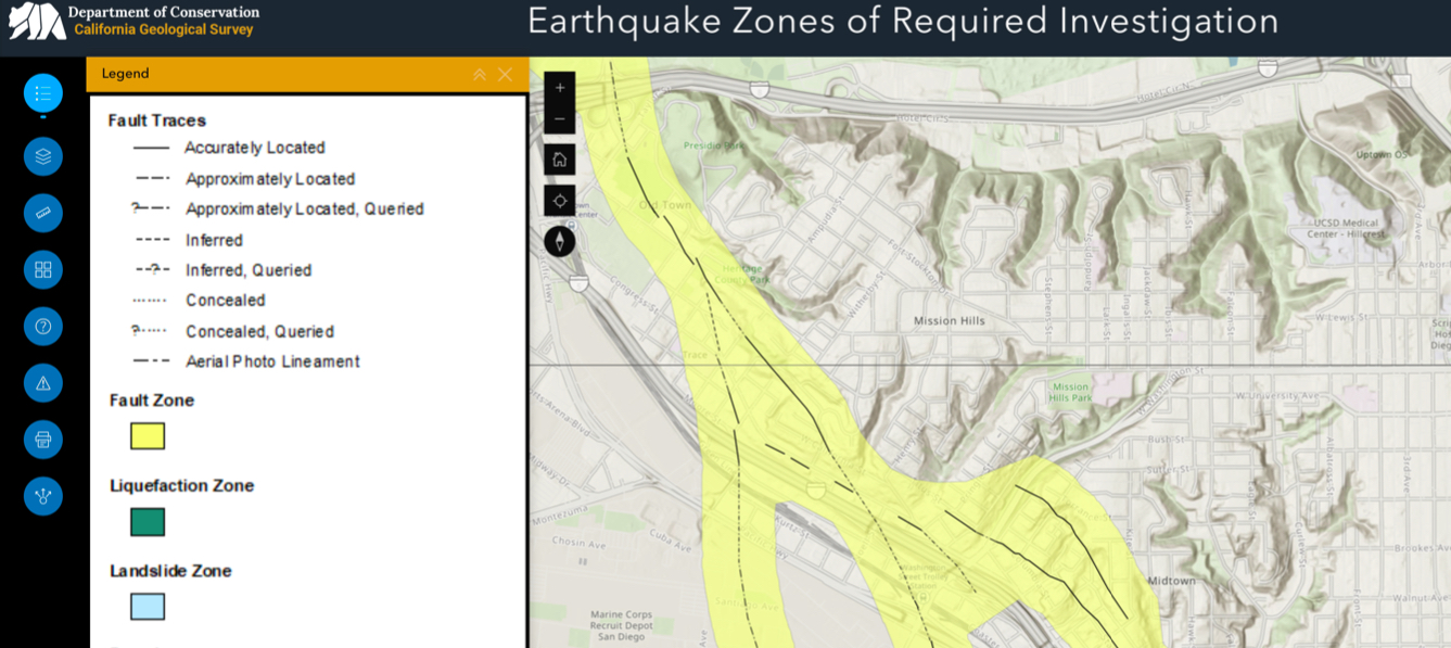 High Rise is Accurately Located Over an Active Earthquake Fault